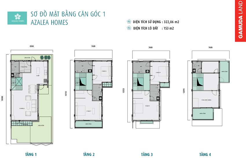 mat bang can goc biet thu azalea homes gamuda