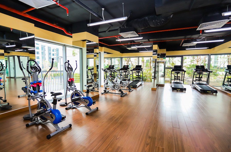 Phòng Tập Gym cho cư dân chung cư The Zen residence