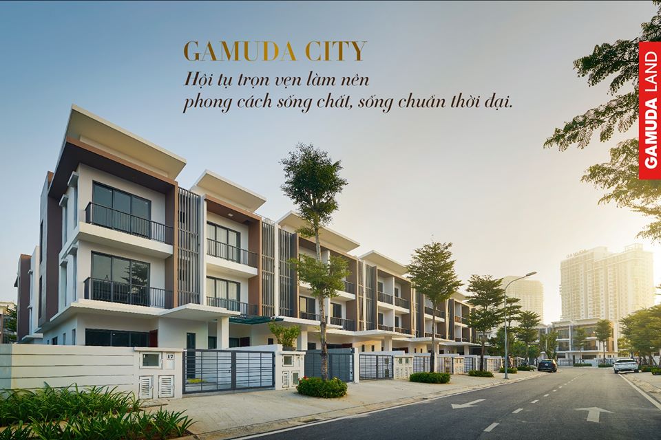 nhà liền kề gamuda st4 Camelia homes