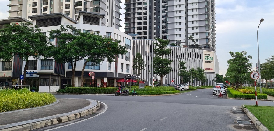 bán nhà phố gamuda đường 2.2