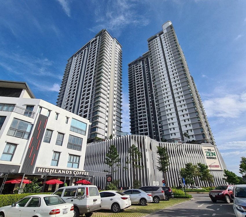 Chung cư Zen Residence sau  năm bàn giao