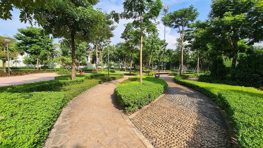 Không gian xanh Gamuda Garden