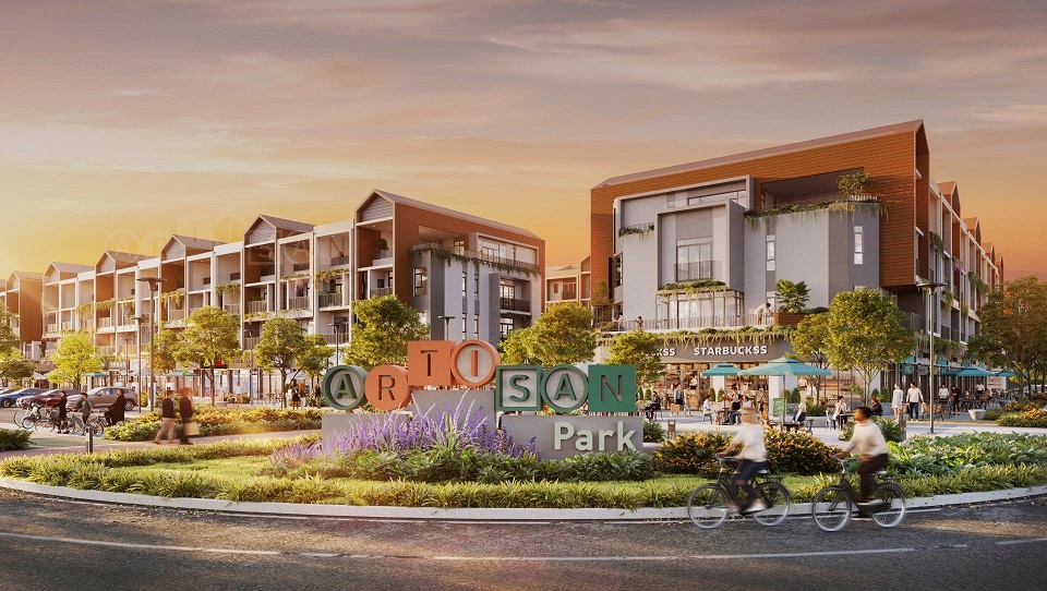 Dự án artisan park bình dương của Gamuda Land