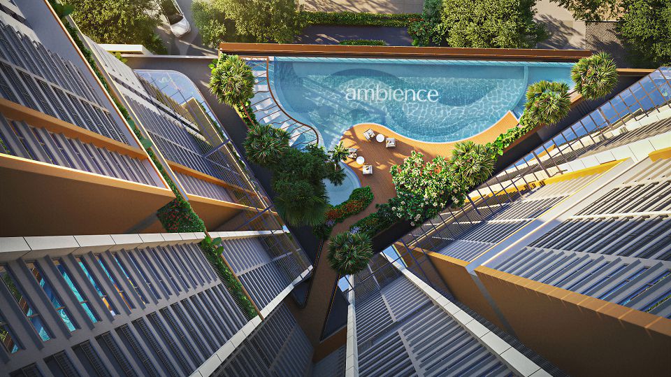 bể bơi chung cư gamuda Ambience